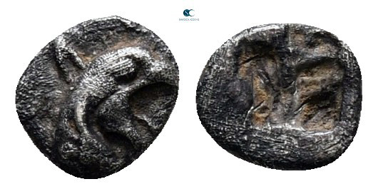 Ionia. Phokaia circa 540-500 BC. 
Tetartemorion AR

5 mm, 0,14 g



very ...