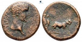 Macedon. Philippi. Tiberius AD 14-37. Bronze Æ