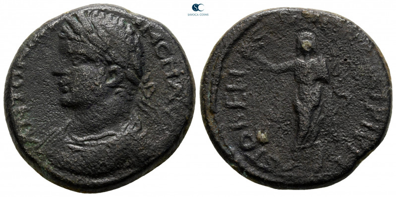 Macedon. Stobi. Caracalla AD 198-217. 
Bronze Æ

26 mm, 13,88 g



very f...