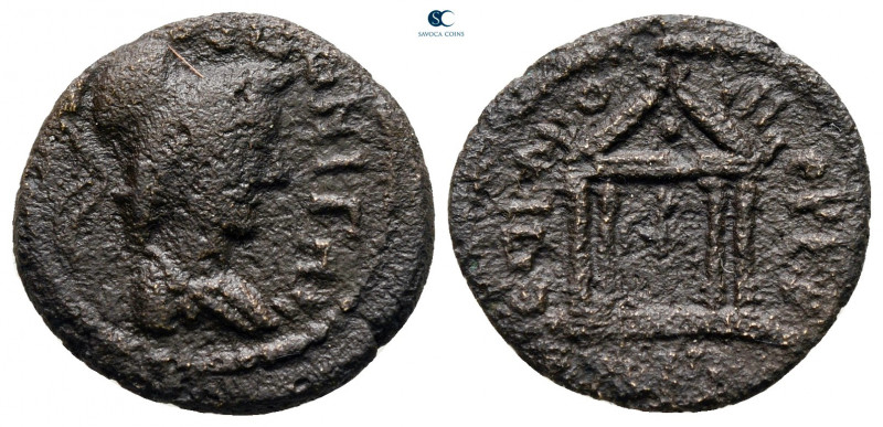 Mysia. Pionia. Pseudo-autonomous issue AD 147-161. 
Bronze Æ

17 mm, 2,25 g
...