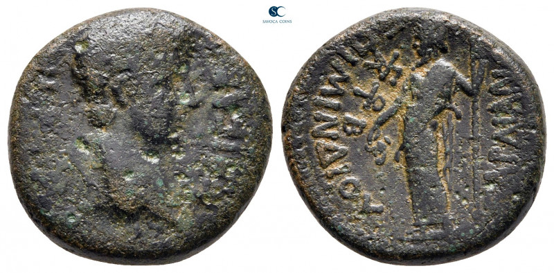 Lydia. Sardeis. Nero AD 54-68. 
Bronze Æ

19 mm, 5,10 g



nearly very fi...