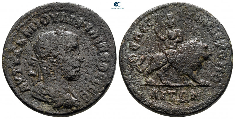 Cyrrhestica. Hierapolis. Philip II AD 247-249. 
Bronze Æ

29 mm, 15,42 g

...