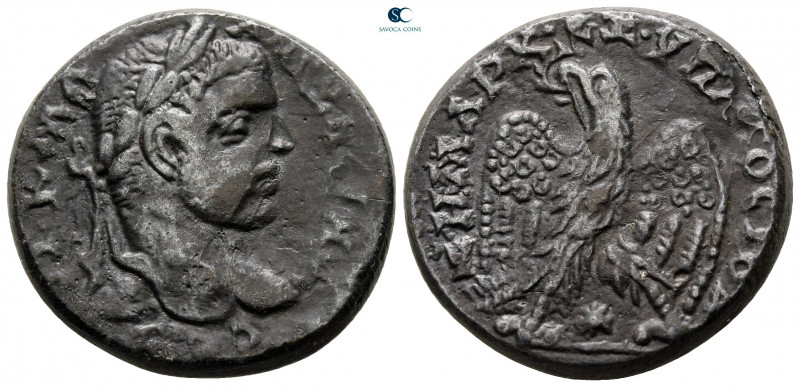 Seleucis and Pieria. Antioch. Elagabal AD 218-222. 
Billon-Tetradrachm

27 mm...