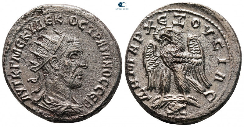 Seleucis and Pieria. Antioch. Trajan Decius AD 249-251. 
Billon-Tetradrachm

...