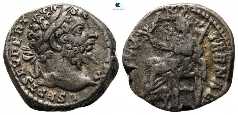 Septimius Severus AD 193-211. Rome
Denarius AR

17 mm, 3,90 g



very fin...