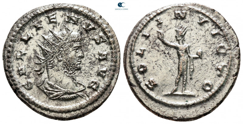 Gallienus AD 253-268. Antioch
Antoninianus Æ silvered

22 mm, 4,23 g



v...