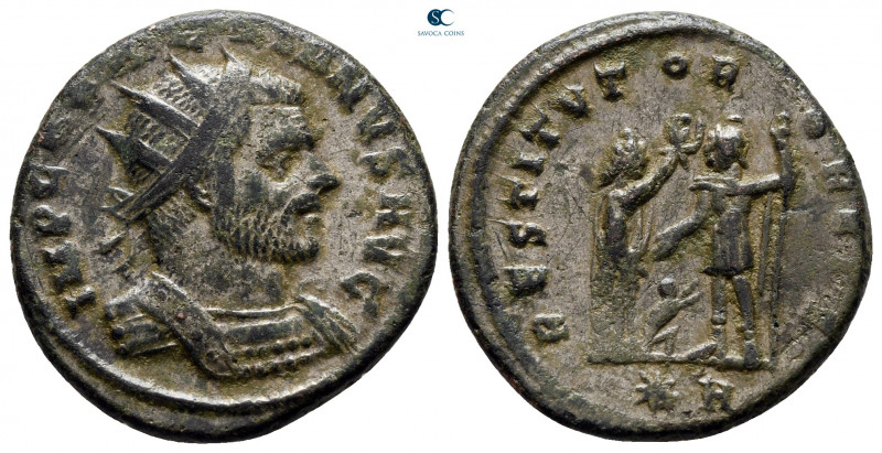 Aurelian AD 270-275. Cyzicus
Billon Antoninianus

22 mm, 4,25 g



nearly...