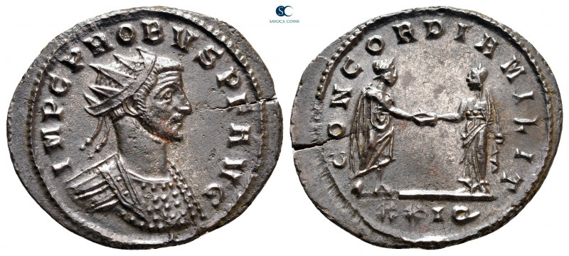 Probus AD 276-282. Siscia
Antoninianus Æ silvered

23 mm, 3,18 g



good ...