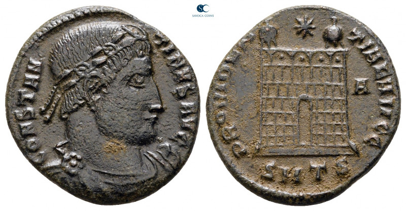 Constantine I the Great AD 306-337. Thessaloniki
Follis Æ

19 mm, 2,77 g

...