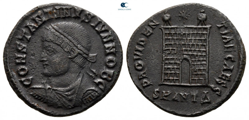 Constantine II, as Caesar AD 317-337. Antioch
Follis Æ

20 mm, 2,76 g



...