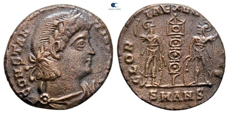 Constantius II AD 347-361. Antioch
Follis Æ

15 mm, 1,83 g



nearly very...