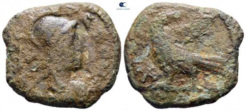 The Ostrogoths. Municipal Coinage. Rome AD 493-518.
40 Nummi Æ

27 mm, 9,31 g...