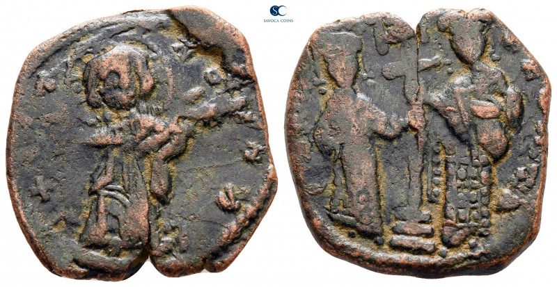 Constantine X Ducas and Eudocia AD 1059-1067. Constantinople
Follis Æ

27 mm,...