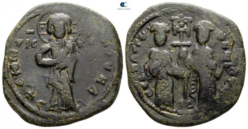 Constantine X Ducas and Eudocia AD 1059-1067. Constantinople
Follis Æ

30 mm,...