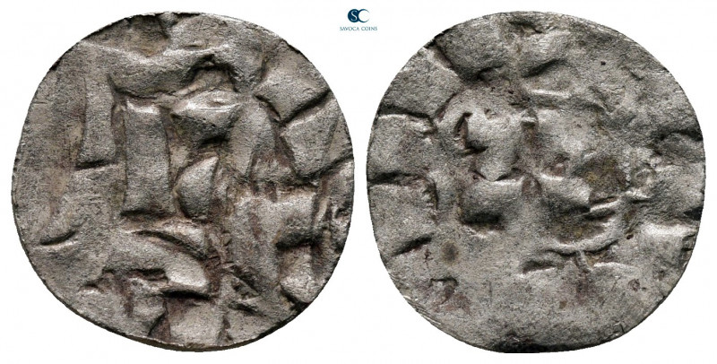 Italy. Lucca. Henry II AD 1004-1024. 
Denier AR

15 mm, 0,80 g



nearly ...