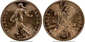 Republic gold Proof Piefort 1/2 Franc 1972 PR67 NGC, Paris mint, KM-P451. Mintage: 75. AGW 0.5472oz. 

HID09801242017

© 2022 Heritage Auctions | All ...