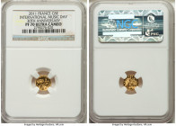 Republic gold Proof 5 Euros Ultra Cameo NGC, 1) "International Music Day 30th Anniversary" 5 Euros 2011 - PR70, KM1791 2) "Notre Dame Cathedral 850th ...