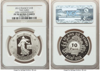 Republic 3-Piece Lot of Certified Proof 10 Euros PR70 Ultra Cameo NGC, 1) "The Euro 10th Anniversary" 10 Euro 2012, KM1889 2) "Europa 50th Anniversary...