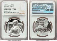 Republic 5-Piece Lot of Certified Proof "Museum Masterpieces" Multiple Euros Ultra Cameo NGC, 1) "Victory of Samothrace" 10 Euros 2019 - PR70, KM-Unl....