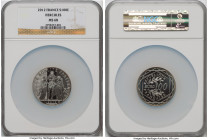 Republic 4-Piece Lot of Certified "Hercules" Assorted Issues NGC, 1) 5 Francs 1996 - MS64, KM1155. 2) 10 Euros 2012 - PR70 Ultra Cameo, KM2073. 3) 10 ...