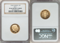 Republic gold Proof "Independence" 10 Francs 1960 PR66 Ultra Cameo NGC, KM1. Mintage: 500. AGW 0.1215 oz. 

HID09801242017

© 2022 Heritage Auctions |...