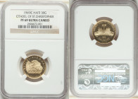 Republic gold Proof 30 Gourdes 1969-IC PR69 Ultra Cameo NGC, KM72. Citadel of St. Christopher. 0.1713 oz. 

HID09801242017

© 2022 Heritage Auctions |...