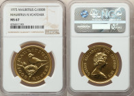 British Colony. Elizabeth II gold "Flycatcher" 1000 Rupees 1975 MS67 NGC, KM42. Mintage: 1,966. AGW 0.9675 oz. 

HID09801242017

© 2022 Heritage Aucti...