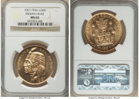 Republic gold "Inca" 50 Soles 1967 MS64 NGC, Lima mint, KM219, Fr-77. Mintage: 10,000. AGW 0.9675 oz. 

HID09801242017

© 2022 Heritage Auctions | All...