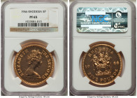 British Colony. Elizabeth II gold Proof 5 Pounds 1966 PR65 NGC, Royal mint, KM7, Fr-1. Mintage: 3,000. AGW 1.1762 oz. 

HID09801242017

© 2022 Heritag...
