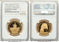 Confederation gold Proof "St. Gallen - Rorschach" 1000 Francs 1994 PR68 Ultra Cameo NGC, Le Locle mint, KM-XS45, Häb-48. Mintage: 200. AGW 0.7523 oz. ...