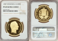 Republic gold Proof 10000 Bolivares 1987-(c) PR69 Ultra Cameo NGC, Caracas mint, KM-Y61. Mintage: 50,000. AGW 0.8999 oz. 

HID09801242017

© 2022 Heri...