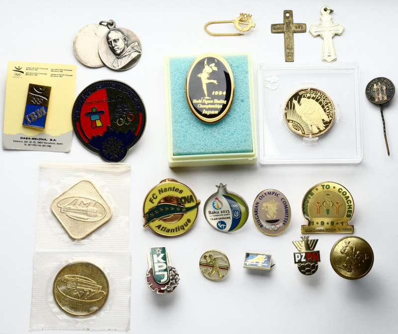 Lithuania & Europen (1939-2015) Badges and more. Aluminium. Silver. Bronze. Stee...