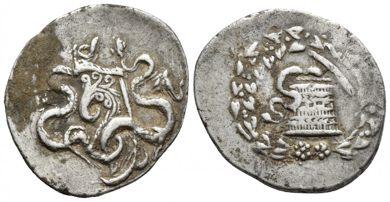 Phrygia, Apameia AR Cistophoric Tetradrachm. Circa 189-133 BC.; (31.2mm, 12.4 g)...