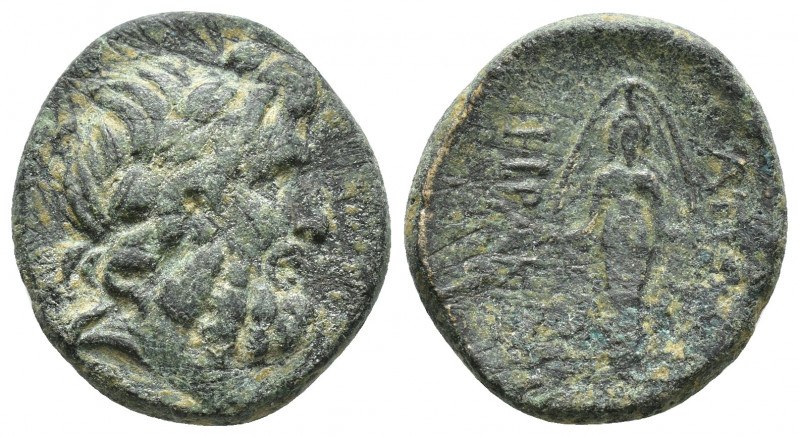 PHRYGIA, Apameia. Circa 100-50 BC. Æ (21.2mm, 8.5 g). Herakle-, and Eglo-, magis...