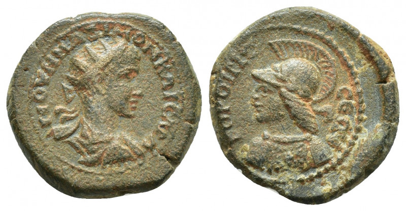 Cilicia.Coropissus, Maximus (son of Maximinus I), as Caesar, Æ (19.2mm, 4.7g) AD...