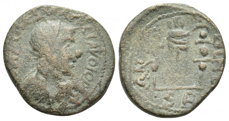 PISIDIA. Antioch. Valerian I (253-260). Ae. (24mm, 8.2 g) Obv: IMP C P [...] VAL...