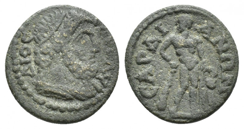 LYDIA. Sardis. Pseudo-autonomous. Time of Caracalla (198-217). Ae. (14.4mm, 2.1g...