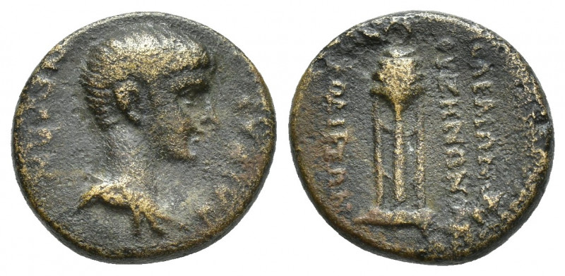 Phrygia. Laodikeia ad Lycum. Nero as Caesar AD 50-54. Bronze Æ (16.1mm, 3.7 g) N...