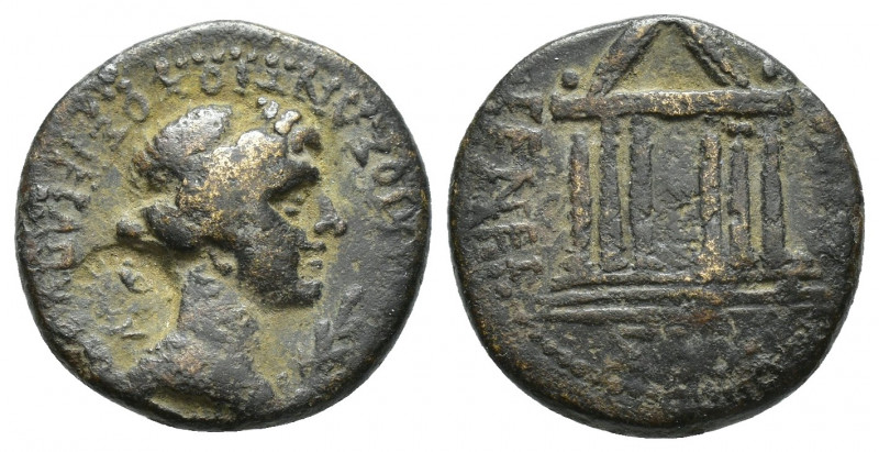 PHRYGIA. Hierapolis. Pseudo-autonomous. Time of Claudius (41-54). Ae. (18.7mm, 4...