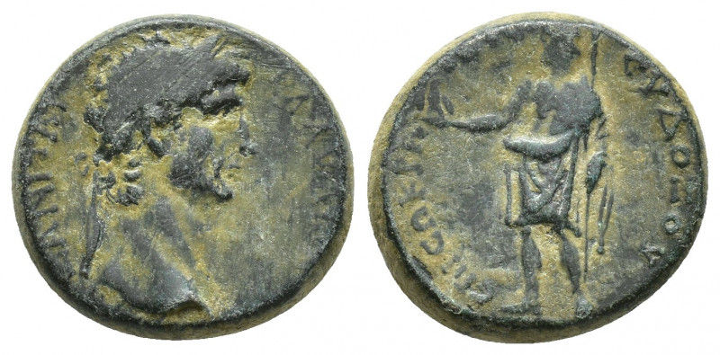 PHRYGIA. Aezanis. Claudius (41-54). Ae. (18.3mm, 5.4 g) Ti. Sokrates Eudoxos, ma...