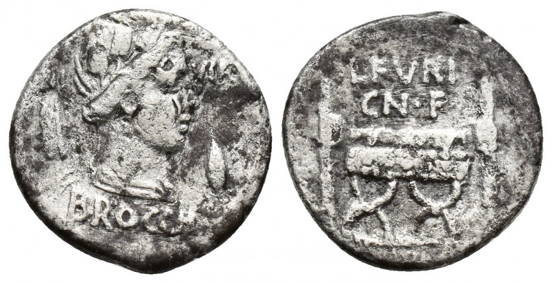 L. Furius Brocchus ( 63 BC).Rome AR Denarius (18.8mm, 3.5g) Obv:Wreathed and dra...