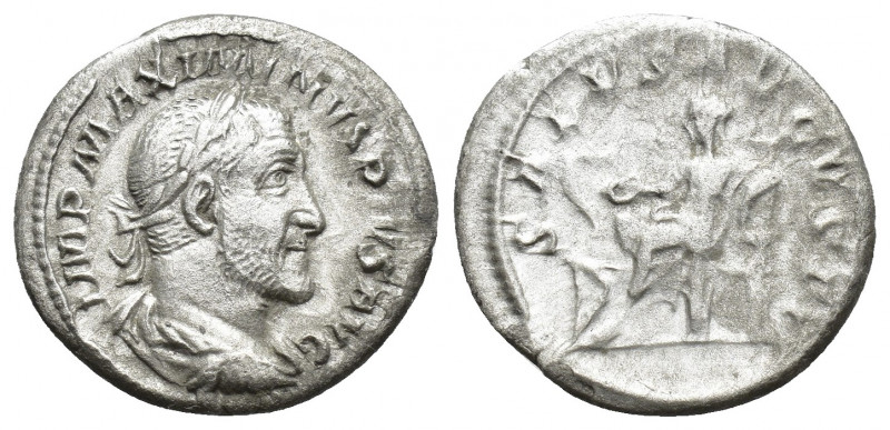 Maximinus I, 235-238. Denarius (18.2mm, 2.8 g), Rome, 235-236. IMP MAXIMINVS PIV...