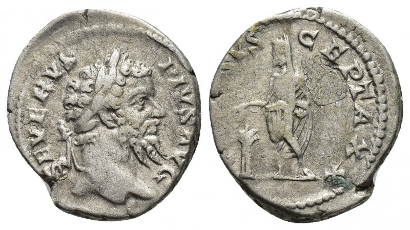 Septimius Severus (193-211), Denarius, Rome, AD 202-210; AR (17mm, 3.6g ); SEVER...