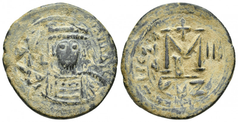 Heraclius AD 610-641. 1st officina. Dated RY 3 (AD 612/3). Cyzicus Follis Æ (30....