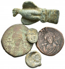 Ancient coins mixed lot 5 pieces SOLD AS SEEN NO RETURNS.