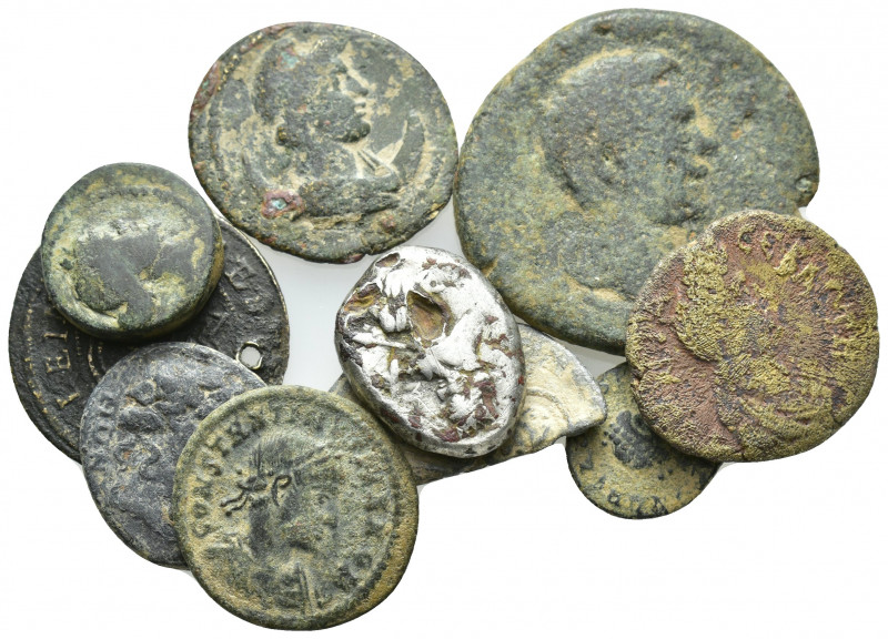 Ancient coins mixed lot 10 pieces SOLD AS SEEN NO RETURNS.