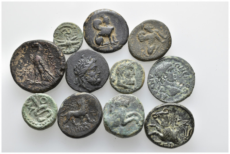 Ancient coins mixed lot 11 pieces SOLD AS SEEN NO RETURNS.