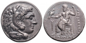 Greek
KINGS OF MACEDON. Alexander III ‘the Great’, (Circa 336-323 BC) 
AR Tetradrachm (26.6mm 16.4g), Arados, struck under Menes or Laomedon, 324/3-32...