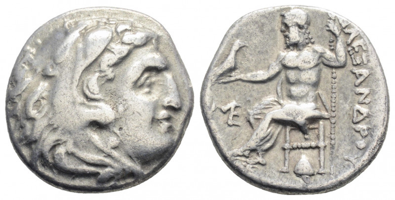 Greek
KINGS OF MACEDON, Alexander III the Great (Circa 336-323 BC)
AR drachm (17...