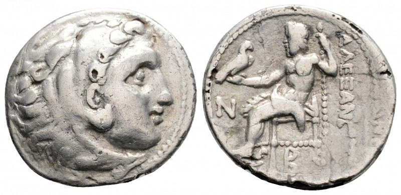 Greek 
KINGS OF MACEDON, Alexander III 'the Great' (Circa 336-323 BC)
AR Drachm ...